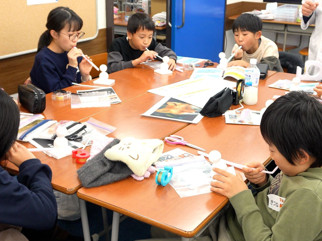 市田塾の理科実験